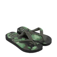 Havaianas Kinder Jongens Slippers Zwart 23