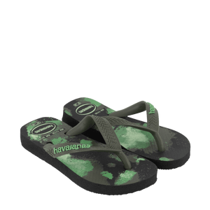 Havaianas Kinder Jongens Slippers Zwart 23
