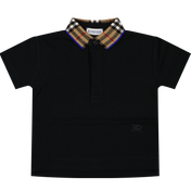 Burberry JOHANE Baby Jongens Polo In Zwart