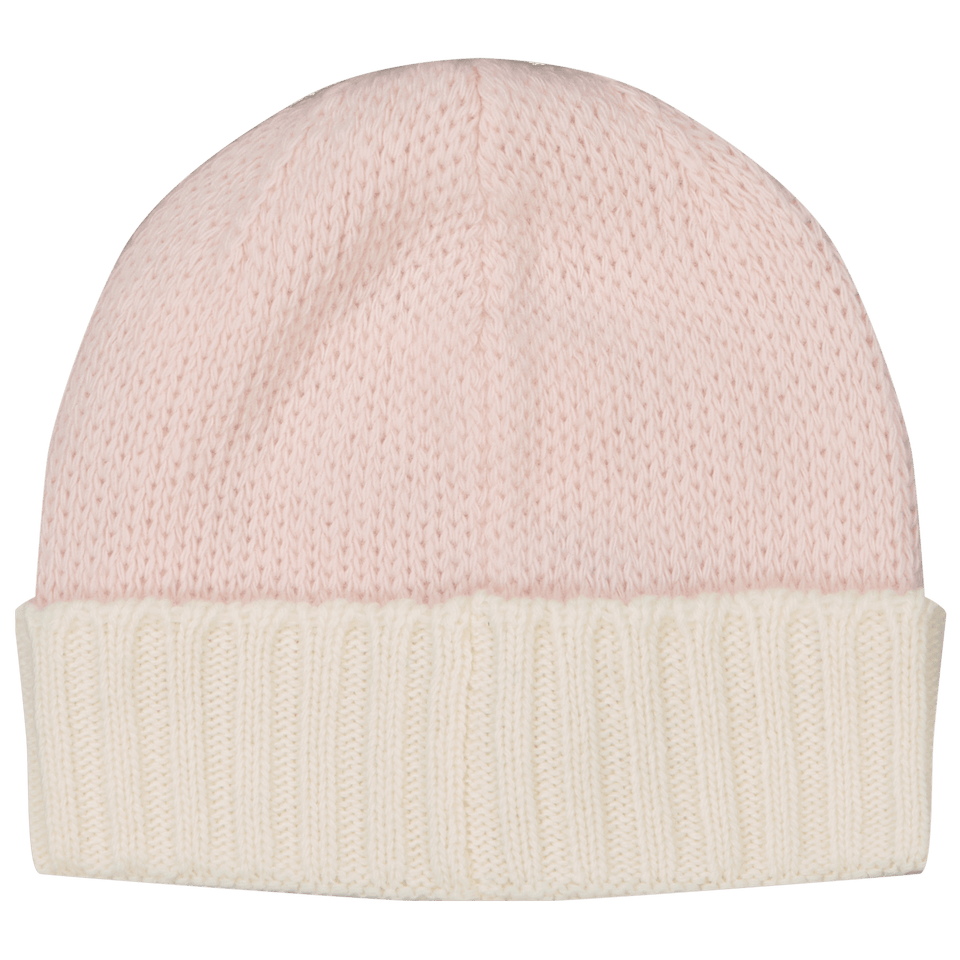 Moncler Baby Meisjes Muts Licht Roze - Superstellar
