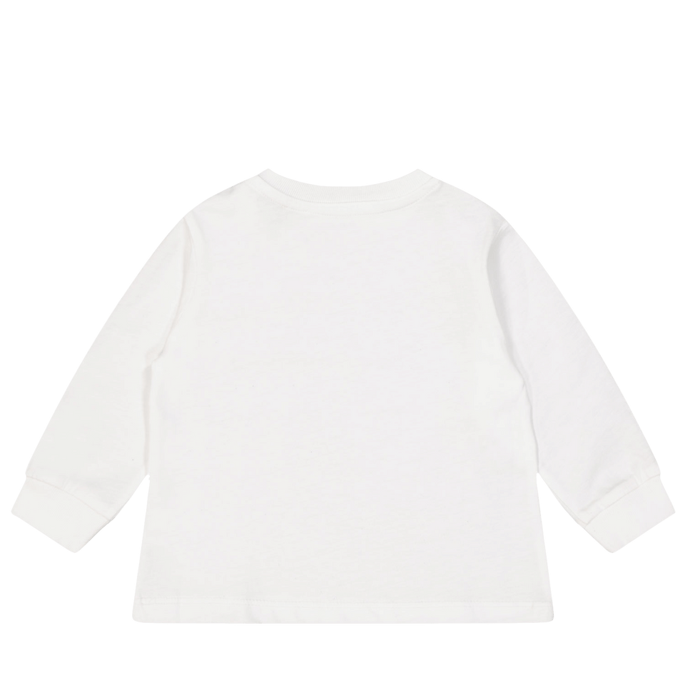 Ralph Lauren Baby Jongens T-Shirt Wit 24 mnd
