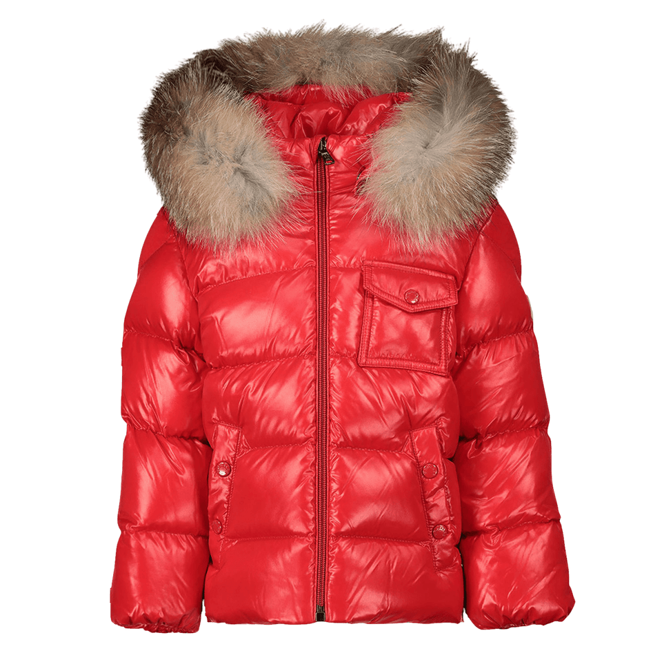 Moncler Baby Girls Jacket Red