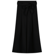 Monennalisa Children's Girls Pants Black