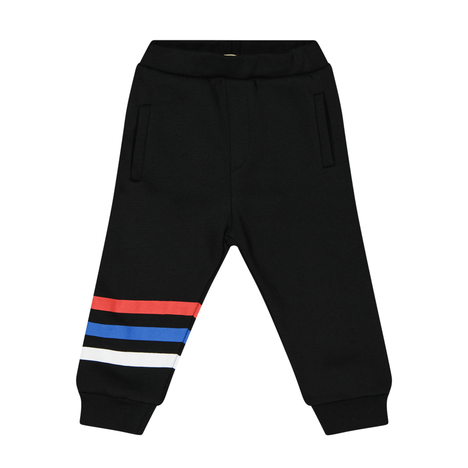 Iceberg Baby Jongens Broek Zwart 6 mnd