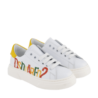Dsquared2 Kinder Unisex Sneakers Wit