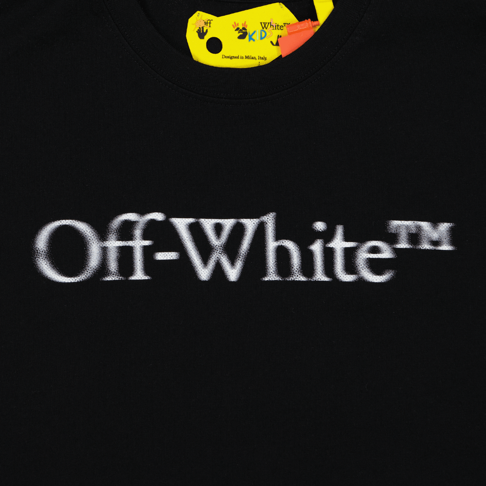 Off-White Kids Boys T-Shirt Black