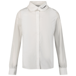Dolce & Gabbana Kinder Meisjes Blouse Wit 4Y