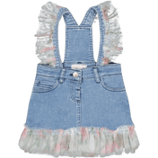 Monennalisa Bebek Kızlar Elbise Kot pantolon
