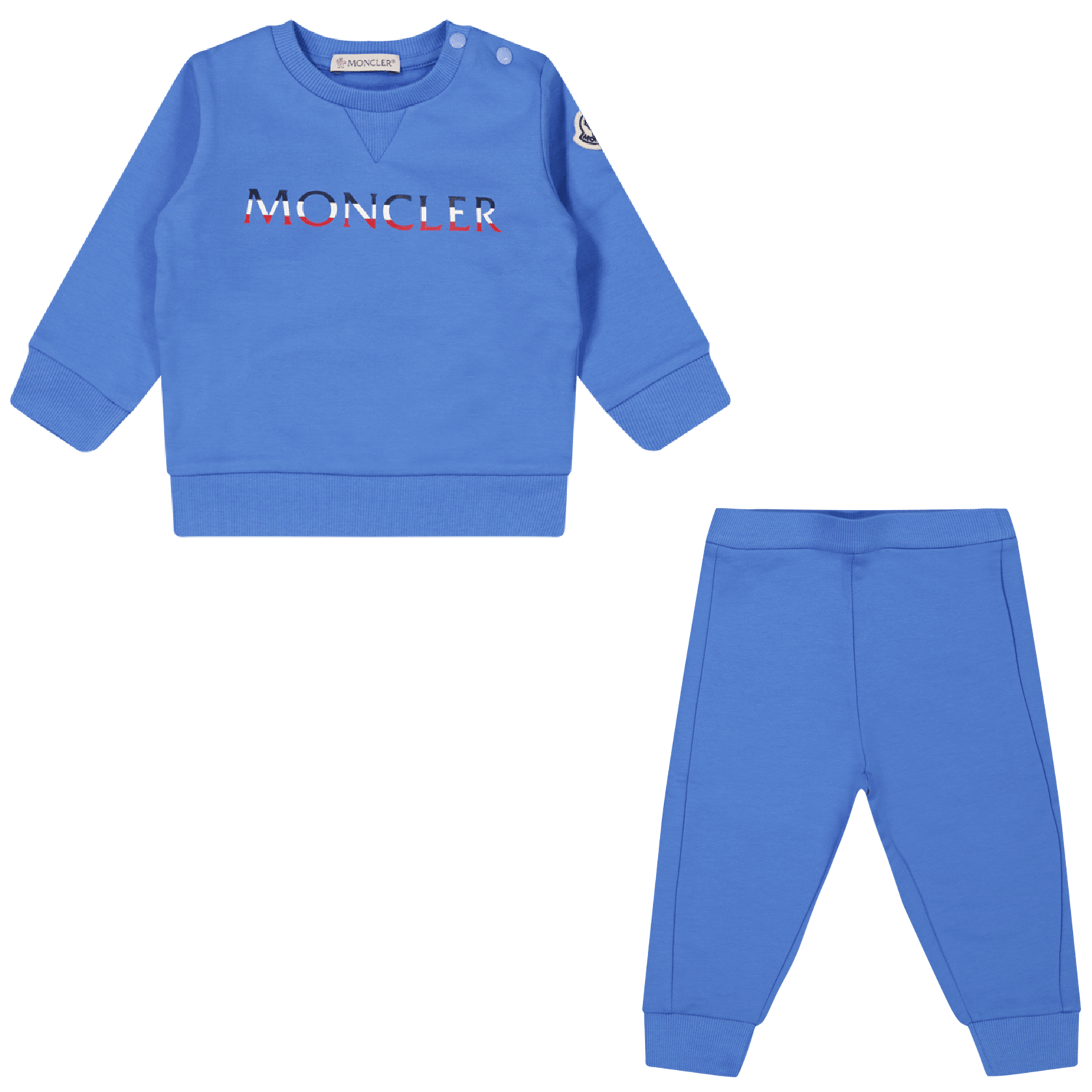 Moncler Baby Jongens Joggingpak Licht Blauw - Superstellar