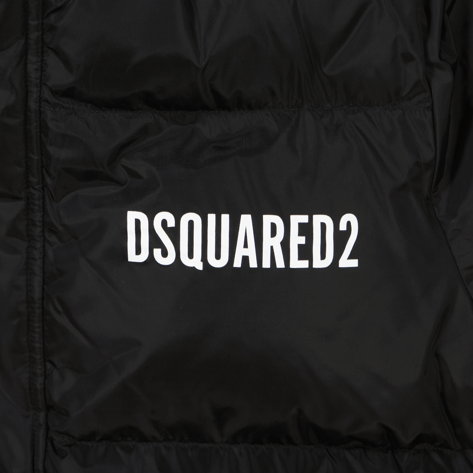 Dsquared2 Kids Unisex Coat Black