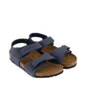 Birkenstock Kids Unisex Sandals New York Navy