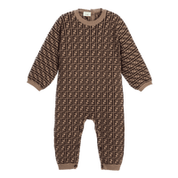 Fendi Unisex Boxpakje Bruin 1mnd