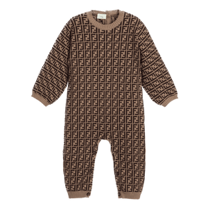 Fendi Unisex Boxpakje Bruin 1mnd
