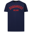 Dsquared2 Kids Boys T-Shirt Navy