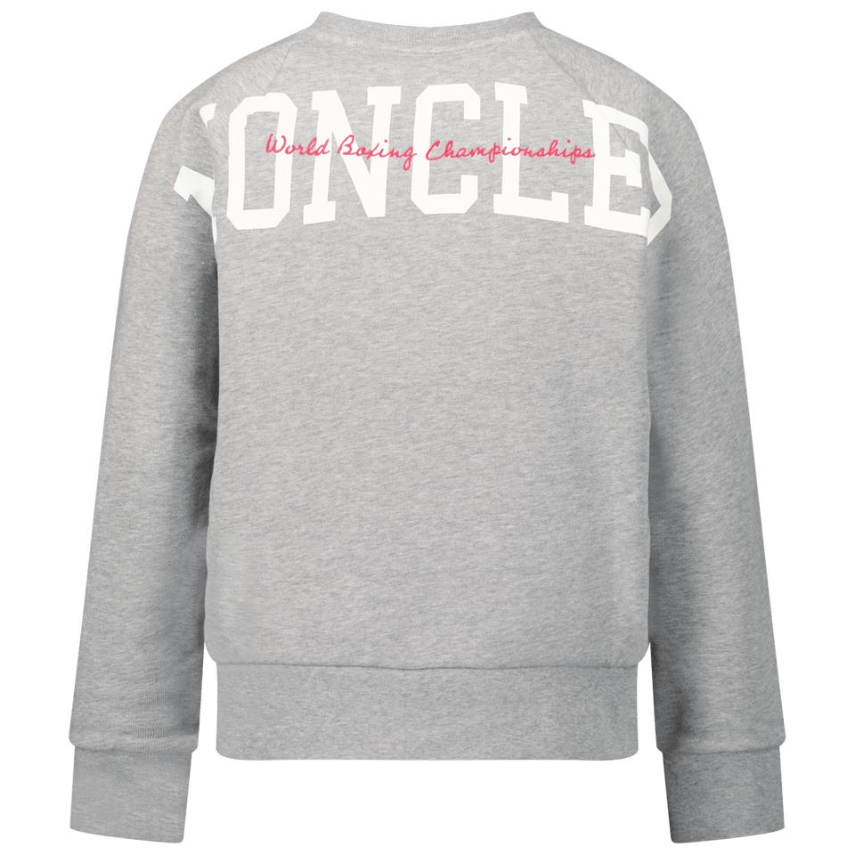 Moncler Kinder Jongens Trui Grijs - Superstellar