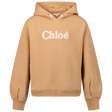 Chloe Kids Girls Sweater Camel
