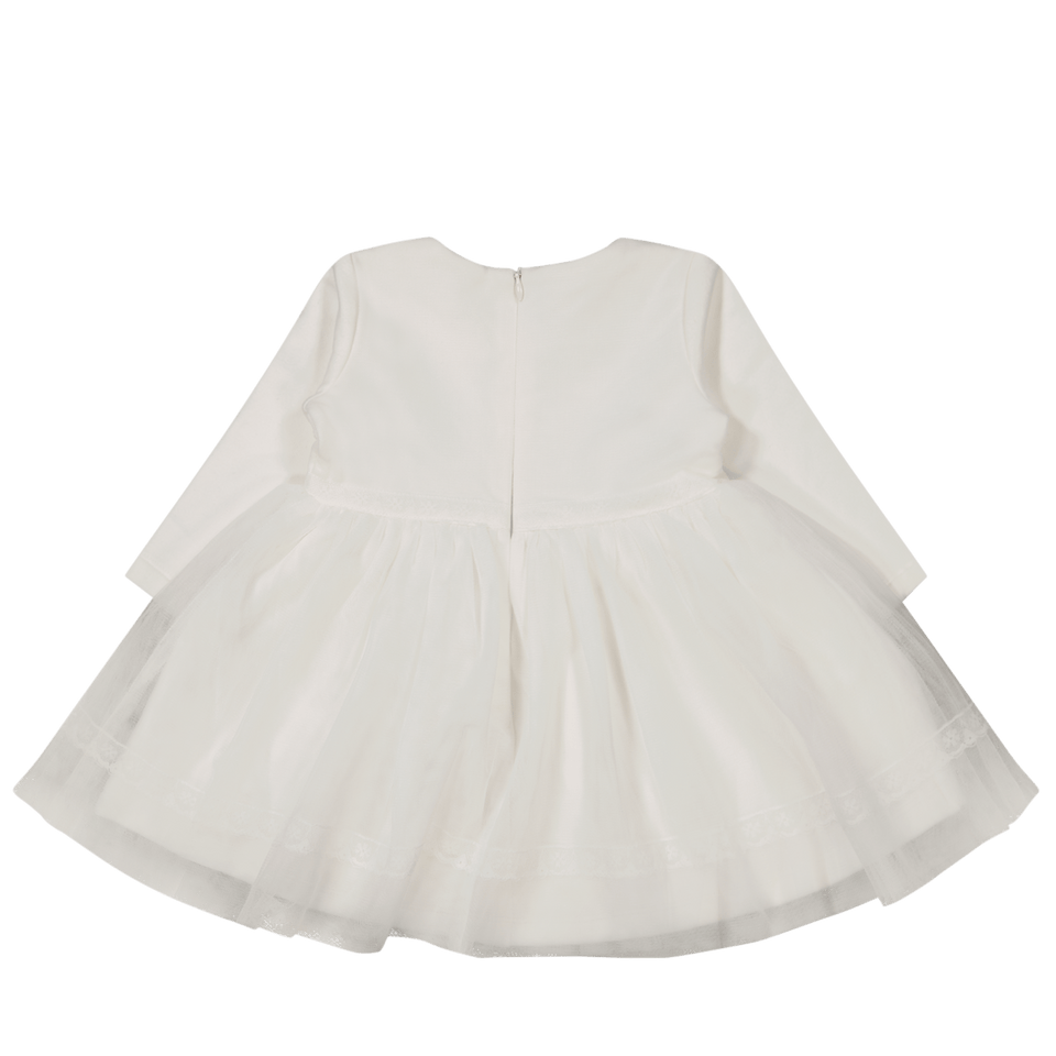Liu Jo Baby Girls Dress Off White