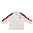 Moncler Baby Jongens Polo Off White - Superstellar