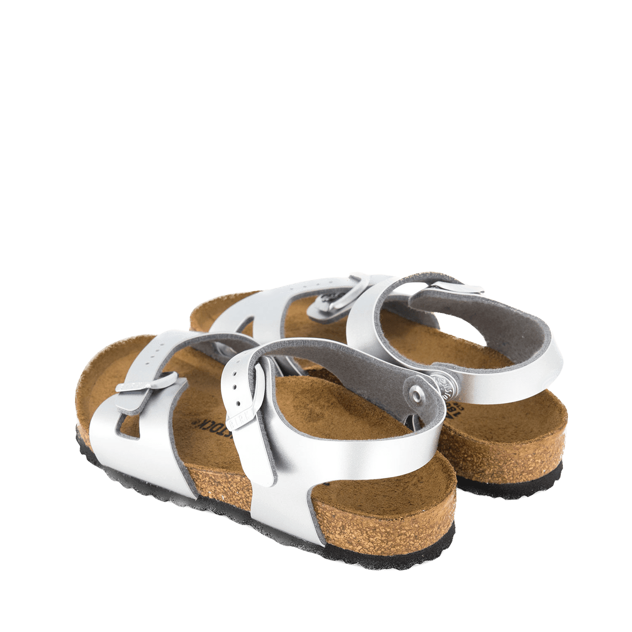Birkenstock Kinder Meisjes Sandalen Zilver