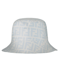 Fendi Baby Unisex Hoed Licht Blauw