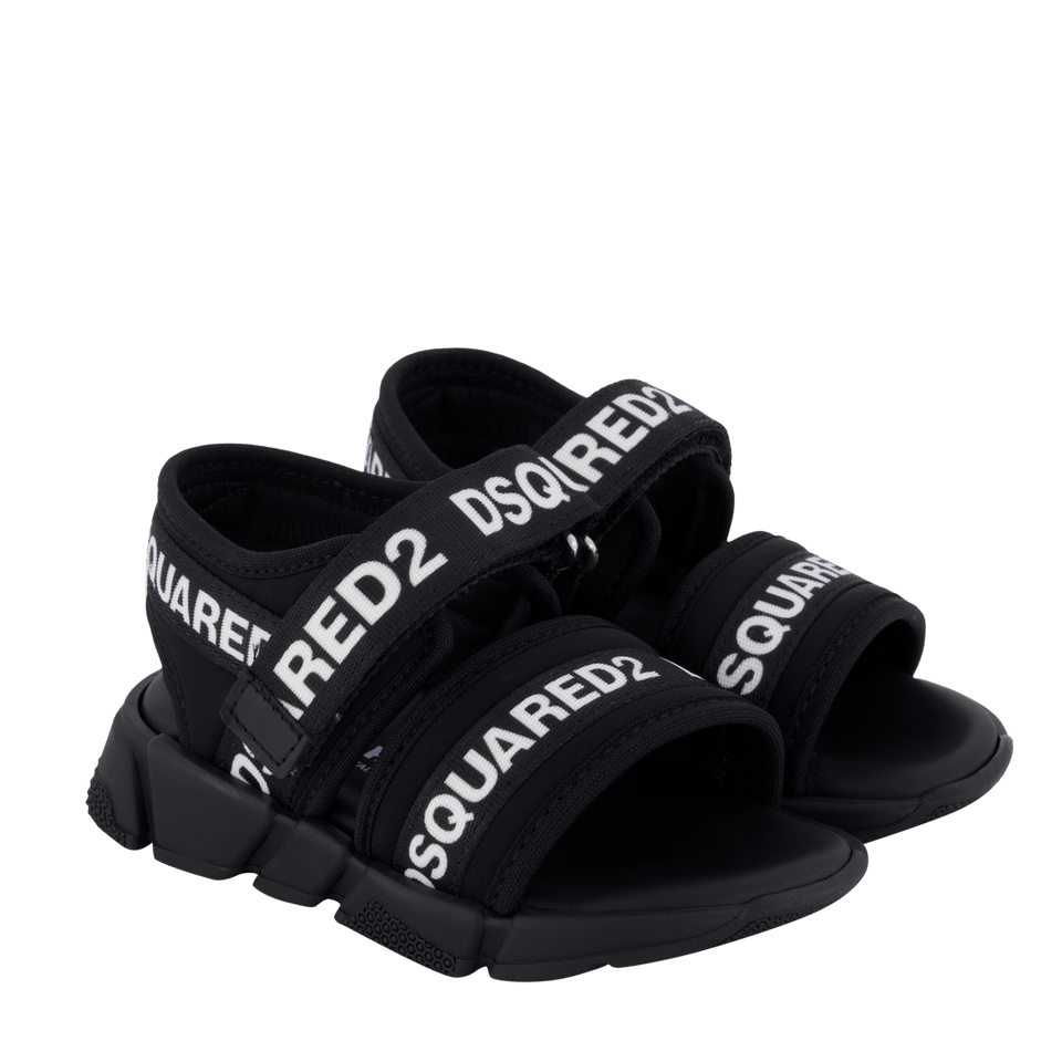 Dsquared2 Kinder Meisjes Sandalen Zwart