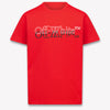 Off-White Kids Boys T-Shirt In Red