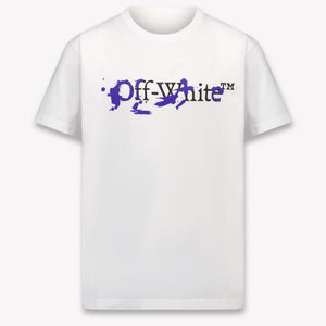 Off-White Kids Boys T-Shirt In White