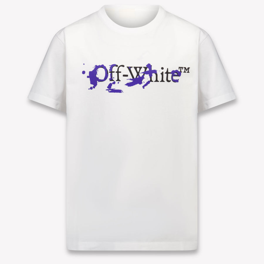 Off-White Kids Boys T-Shirt In White