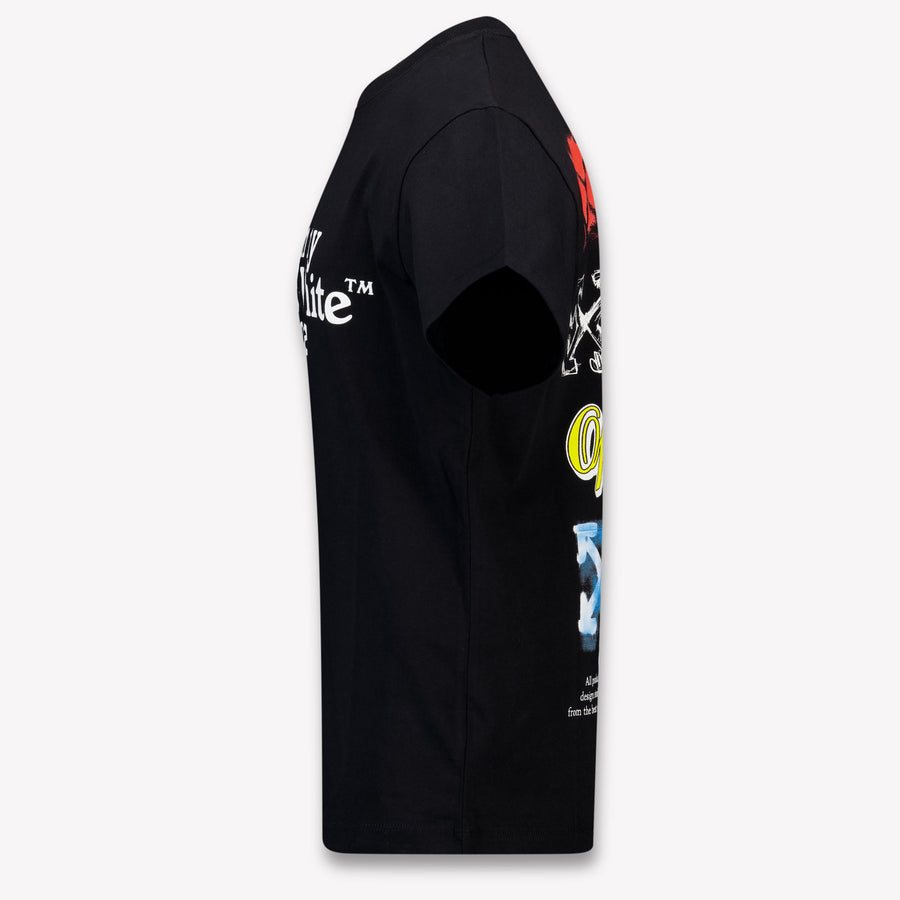 Off-White Kids Boys T-Shirt In Black