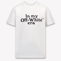 Off-White Kinder Jongens T-Shirt In Wit