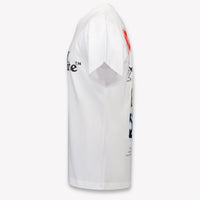 Off-White Kinder Jongens T-Shirt In Wit