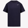 Off-White Kids Boys T-Shirt In Dark Blue
