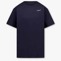 Off-White Kids Boys T-Shirt In Dark Blue