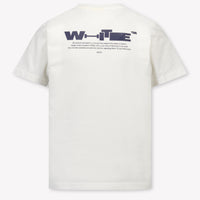 Off-White Kids Boys T-Shirt In White
