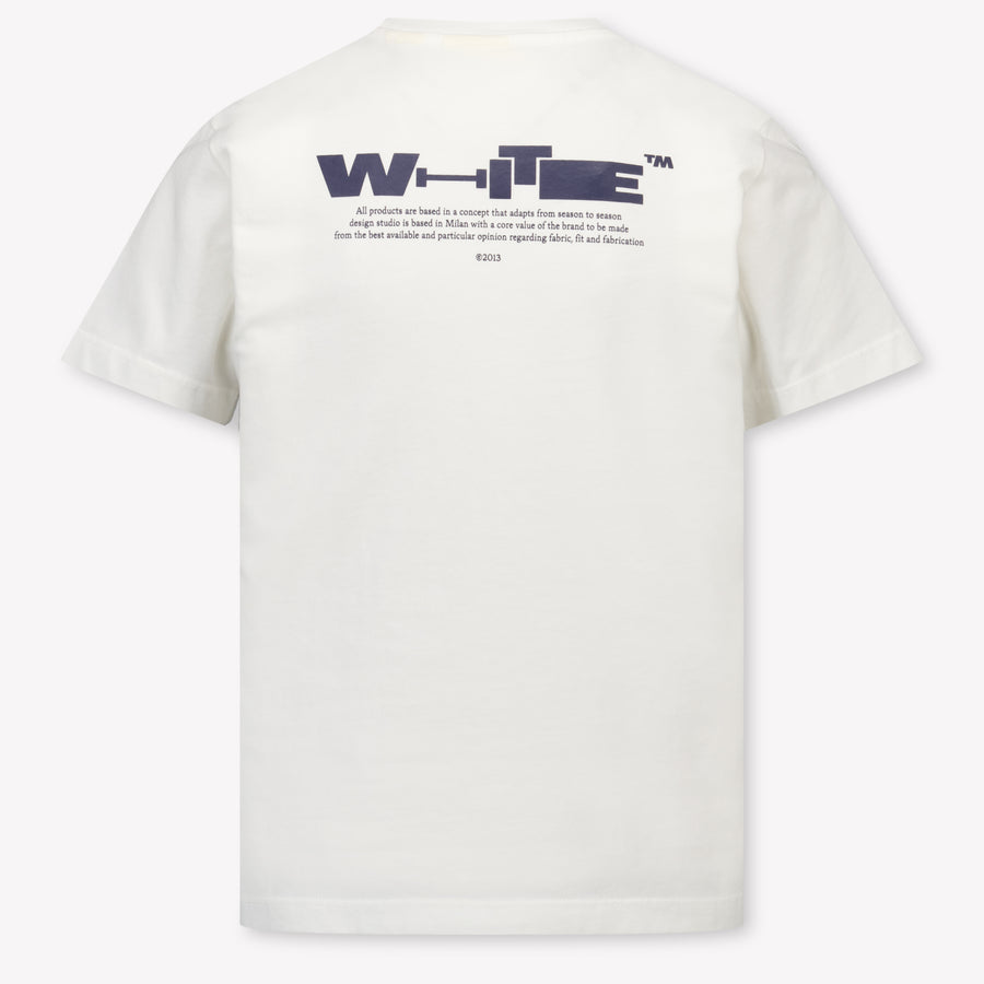 Off-White Kids Boys T-Shirt In White