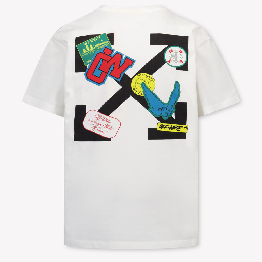 Off-White Kids Boys T-Shirt In White