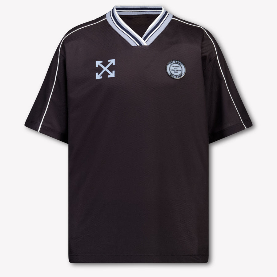 Off-White Kinder Jongens T-Shirt In Zwart