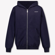 Off-White Kinder Jongens Vest In Donker Blauw