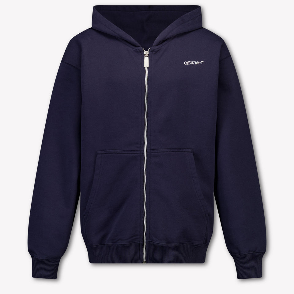 Off-White Kinder Jongens Vest In Donker Blauw