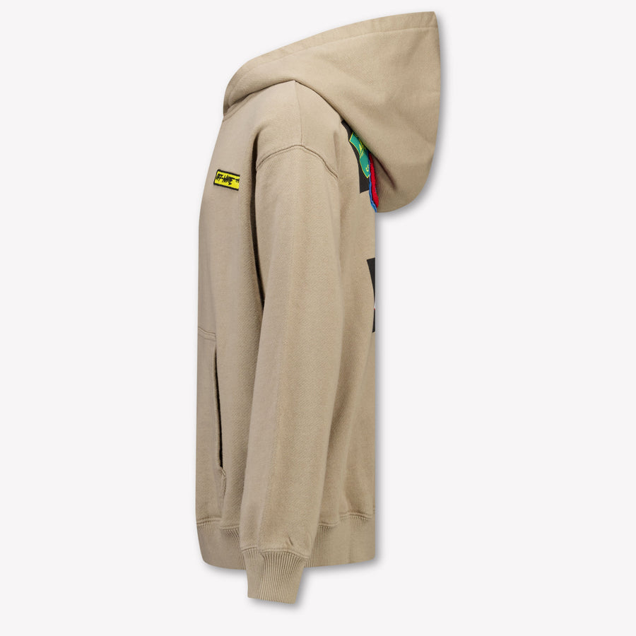 Off-White Kids Boys Cardigan In Beige