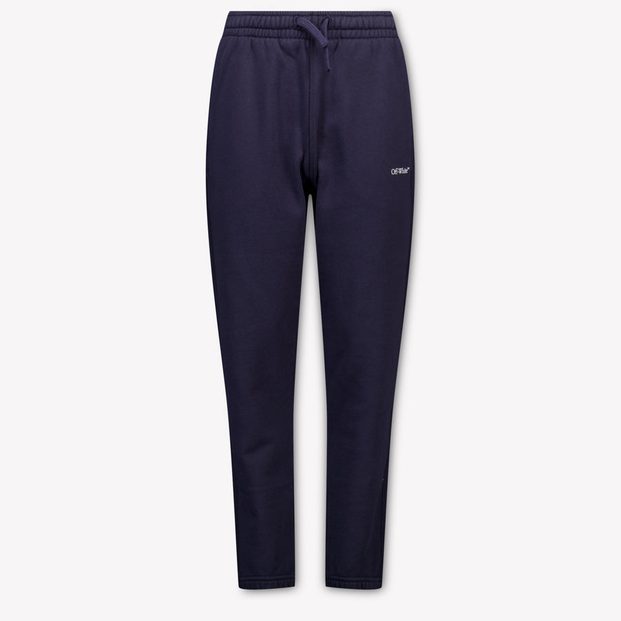 Off-White Kinder Jongens Broek In Donker Blauw
