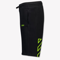 Off-White Kinder Jongens Shorts In Zwart