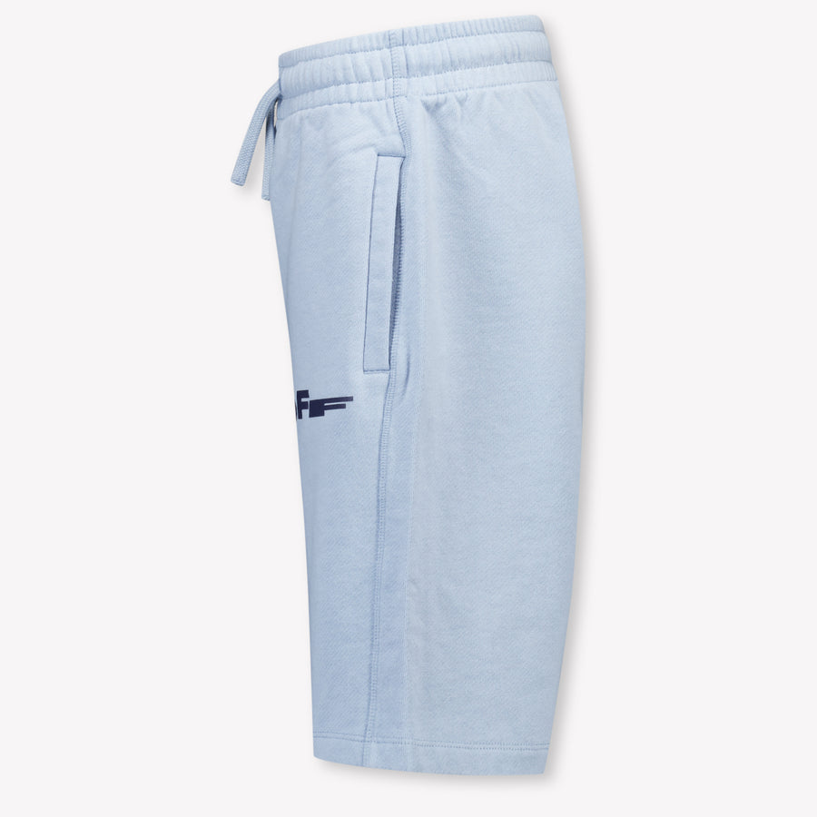 Off-White Kids Boys Shorts In Light Blue