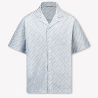 Off-White Kids Boys Blouse In Light Blue