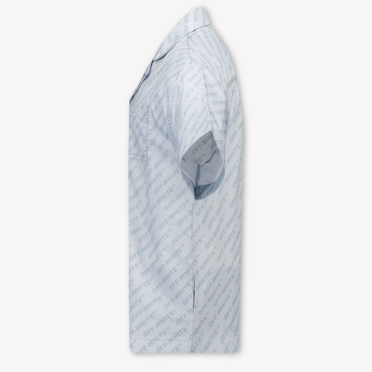 Off-White Kids Boys Blouse In Light Blue