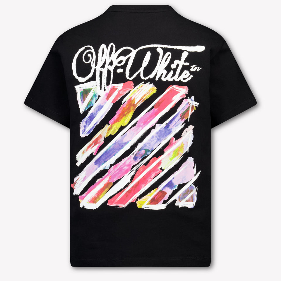 Off-White Kids Girls T-Shirt In Black