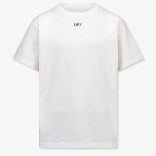 Off-White Kinder Meisjes T-Shirt In Wit