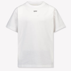Off-White Kinder Meisjes T-Shirt In Wit