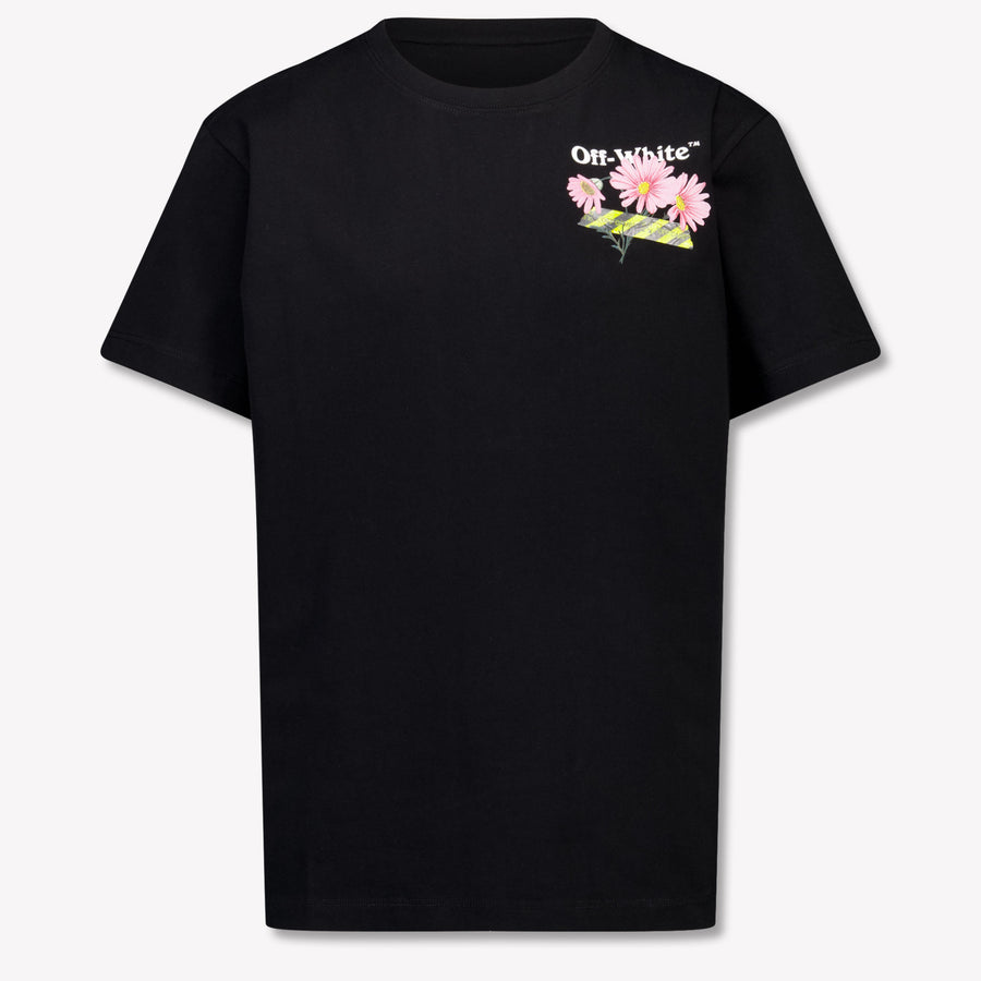 Off-White Kids Girls T-Shirt In Black