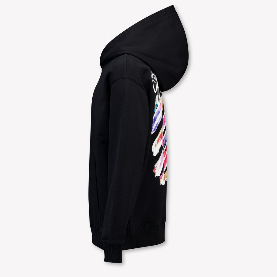 Off-White Kids Girls Cardigan In Black